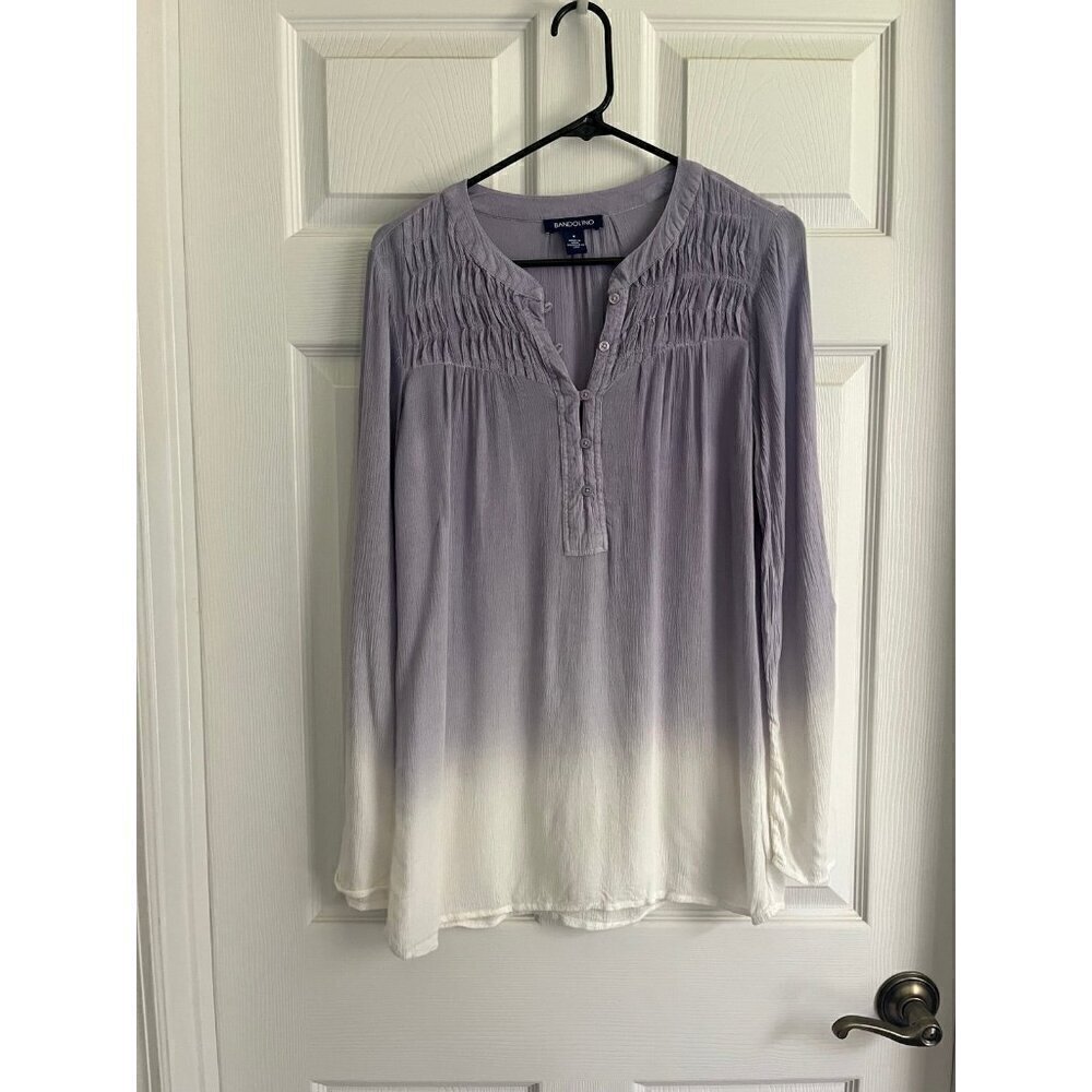 Bandolino Blouse Purple Ombré